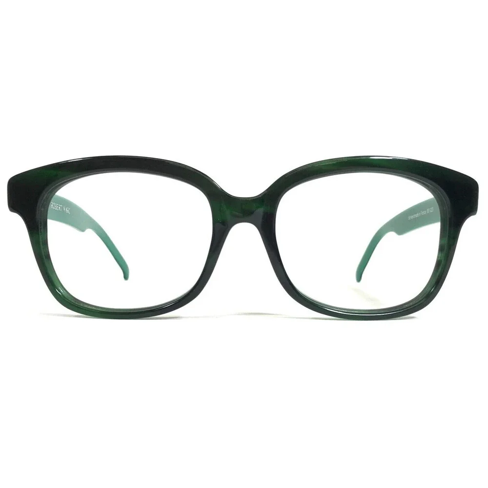 Robert Marc Eyeglasses Frames 681-223 Green Tortoise Square Thick Rim 50-17-135